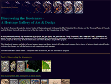 Tablet Screenshot of discoveringthekootenays.ca